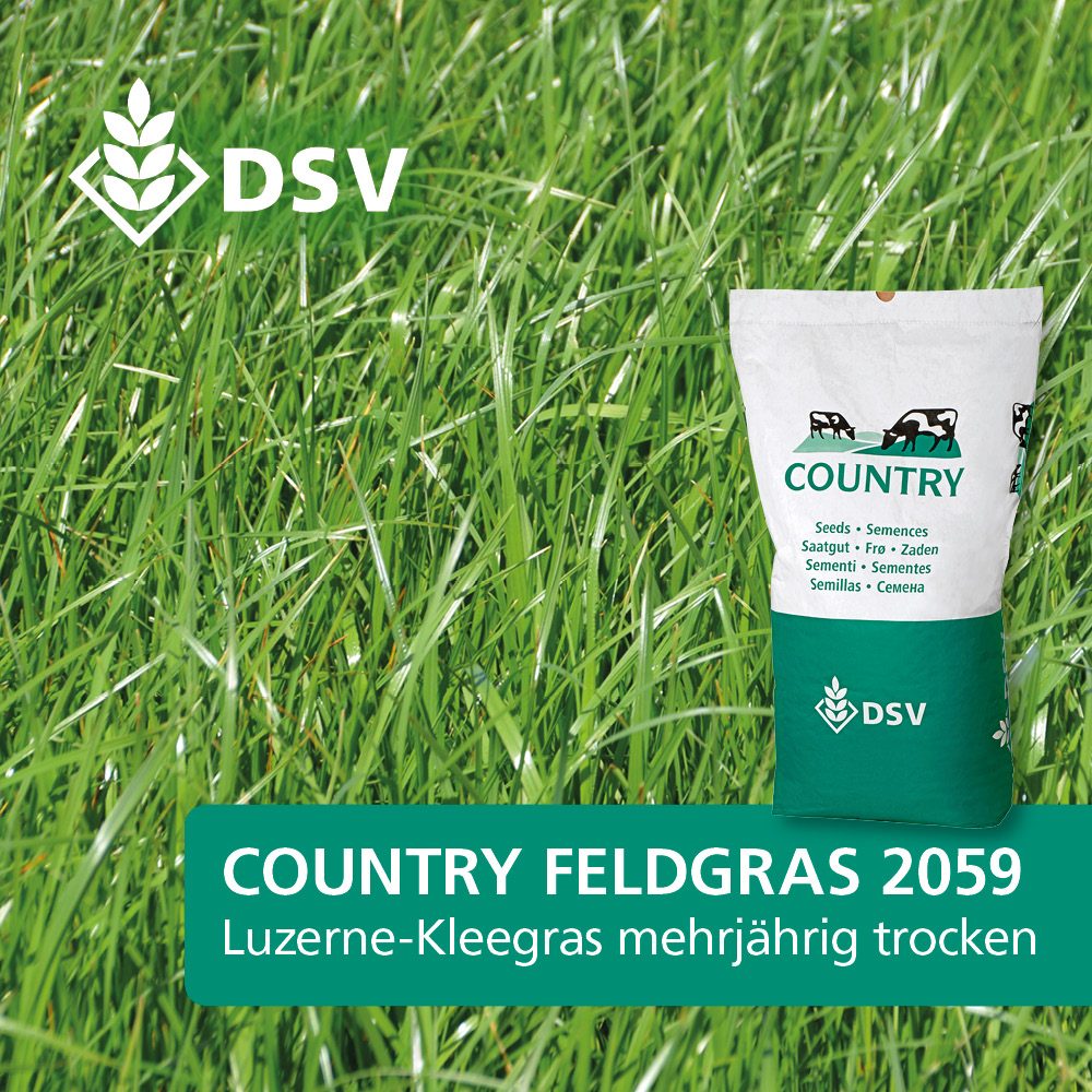 COUNTRY 2059 Luzerne-Kleegras mehrjährig trocken (DSV)